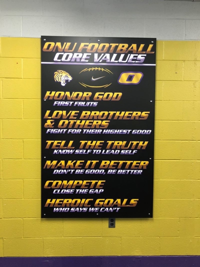 Athletic Signage Photo